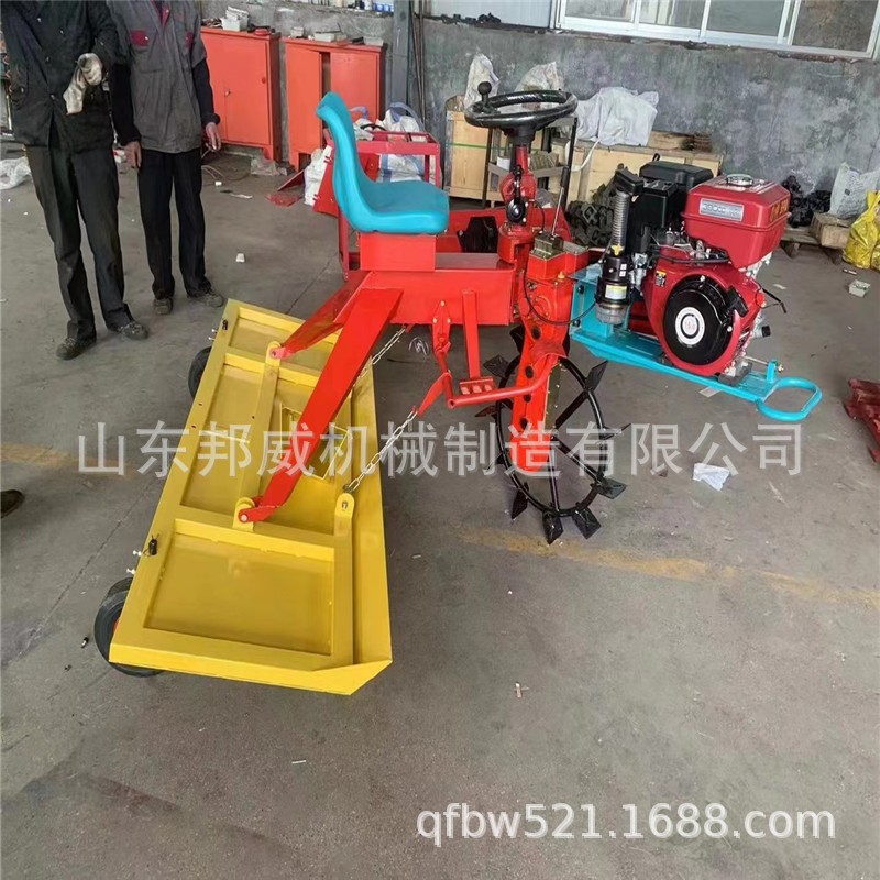 水稻田开沟机 水稻直播开沟机 乘坐式骑行汽油柴油机微型农业机械图4