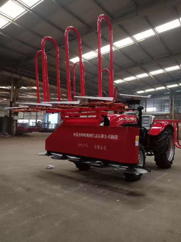 新款农哈哈玉米秸秆收获机 割晒机 四行秸秆收割机 割杆机图5