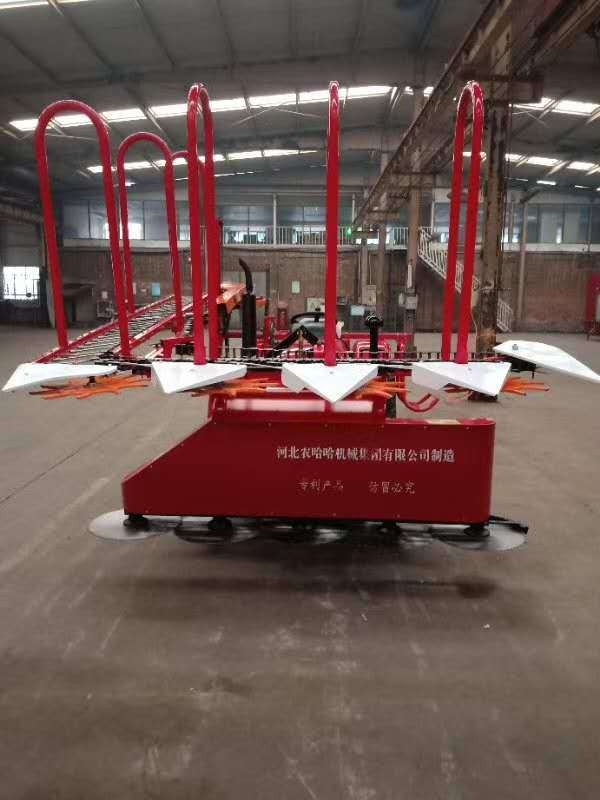 新款农哈哈玉米秸秆收获机 割晒机 四行秸秆收割机 割杆机图4