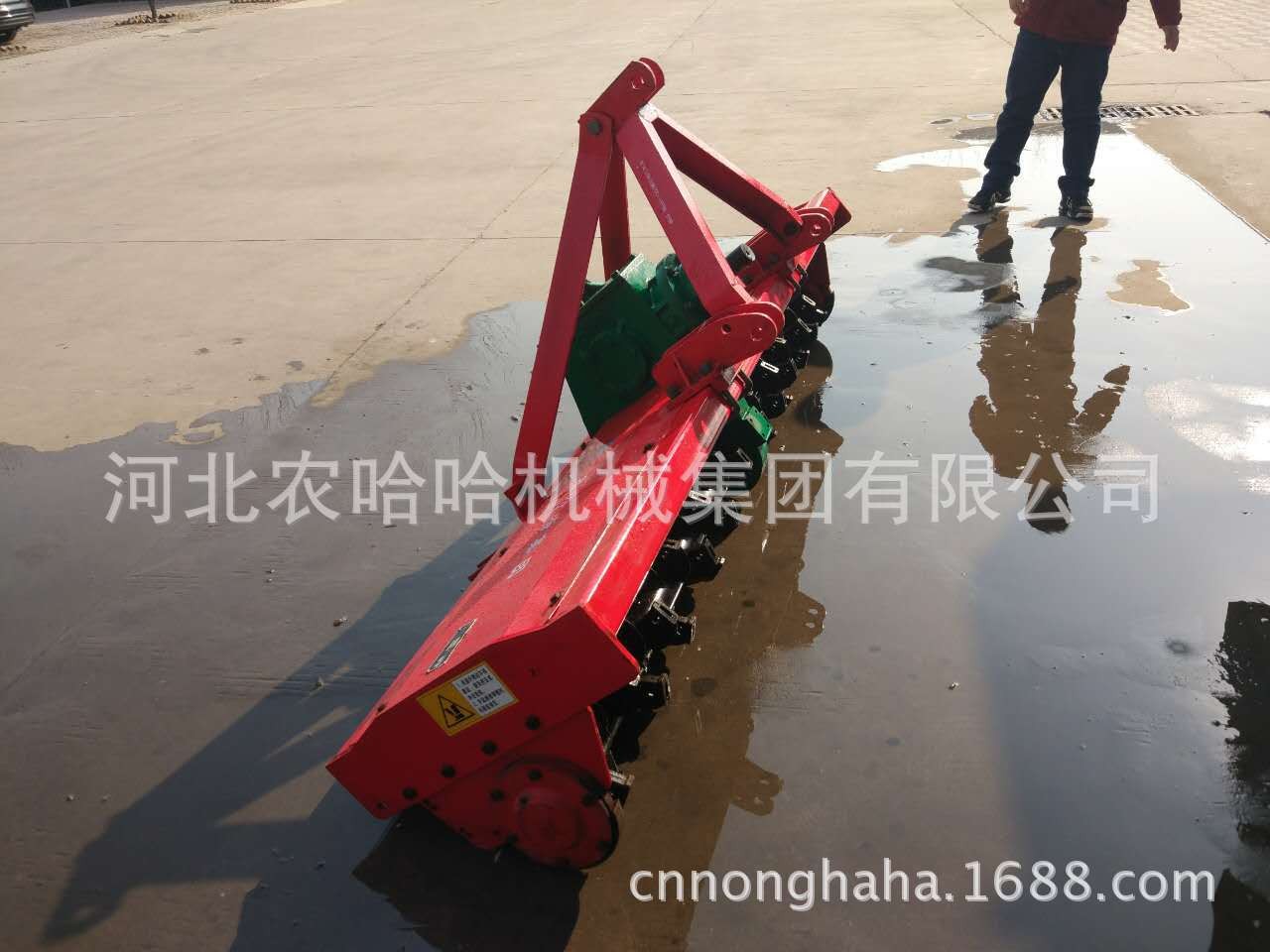 河北农哈哈厂家 旋耕机 厂家发货图4