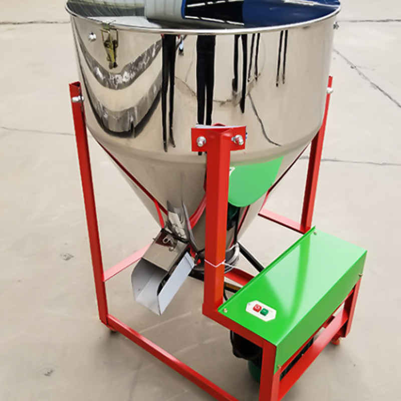 饲料搅拌机养殖颗粒拌料拌药机小麦玉米水稻拌种包衣机塑料混色机图5