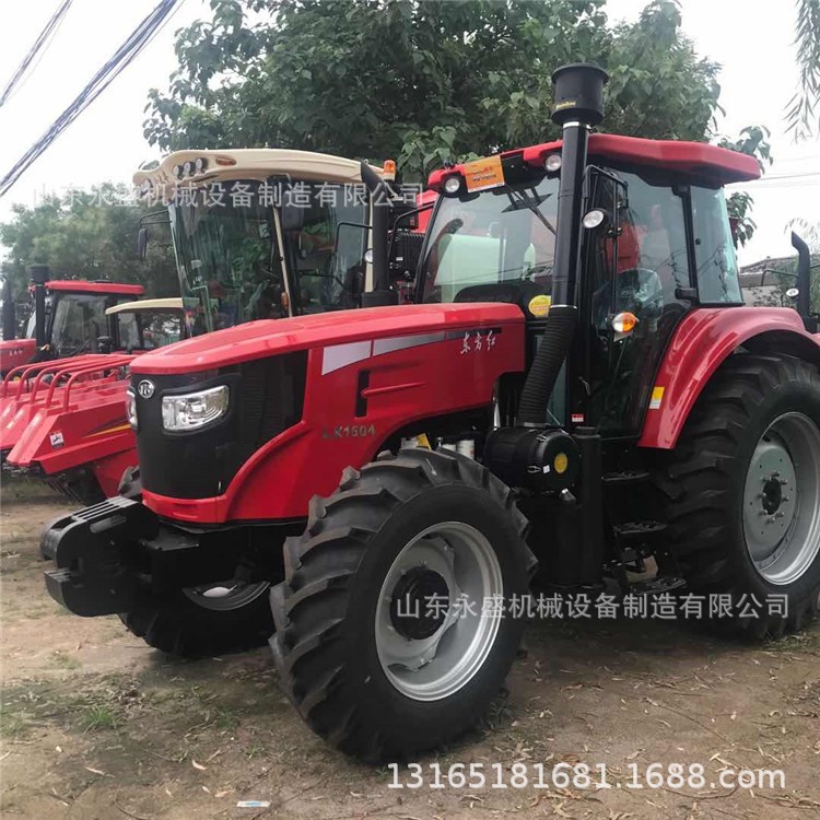 全新东方红LX1504四驱深松农用拖拉机 高配空调室大型耕田拖拉机图3