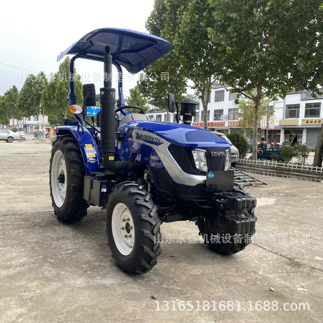 新款补后正品雷沃704拖拉机 潍柴发动机水旱田耕田农用四驱拖拉机图2