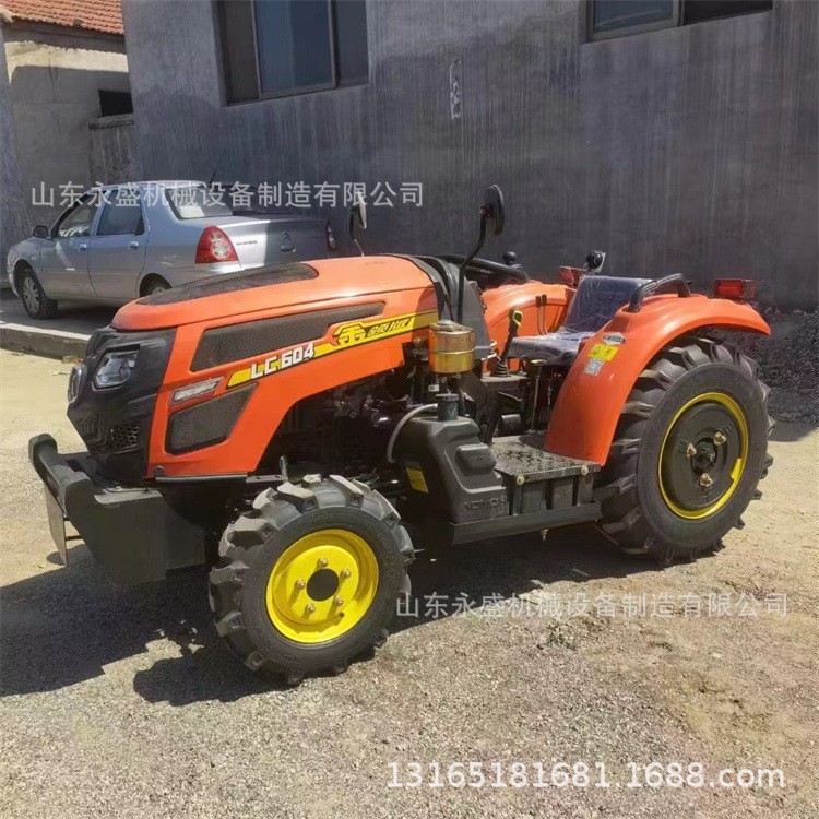 萨丁小钢炮50马力大棚王拖拉机 低矮型翻整旋地起垄四驱拖拉机图2