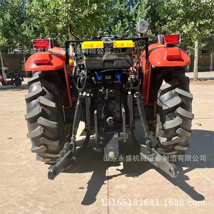 萨丁小钢炮50马力大棚王拖拉机 低矮型翻整旋地起垄四驱拖拉机图5