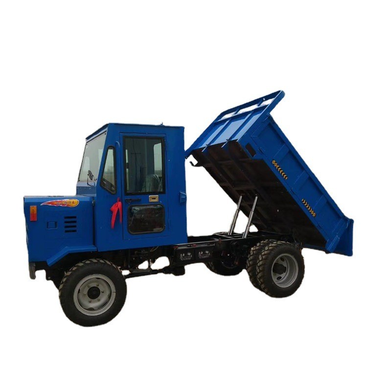 供应柴油小四轮农用车 3T后卸式工程运输车 25马力四驱四不像车图1