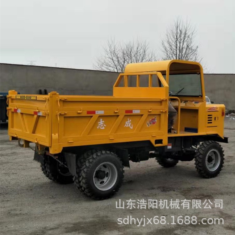 小型四轮农用拖拉机 25马力柴油四驱翻斗车 3T矿用四不像车浩阳图4