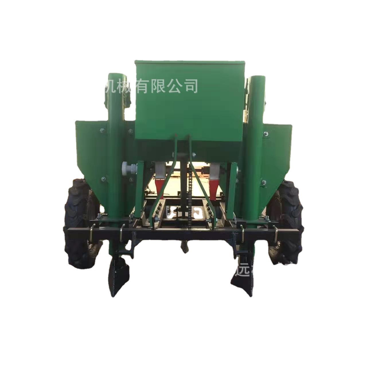 新款双垄双行的土豆施肥播种机 行距65-80cm的马铃薯起垄种植机图5