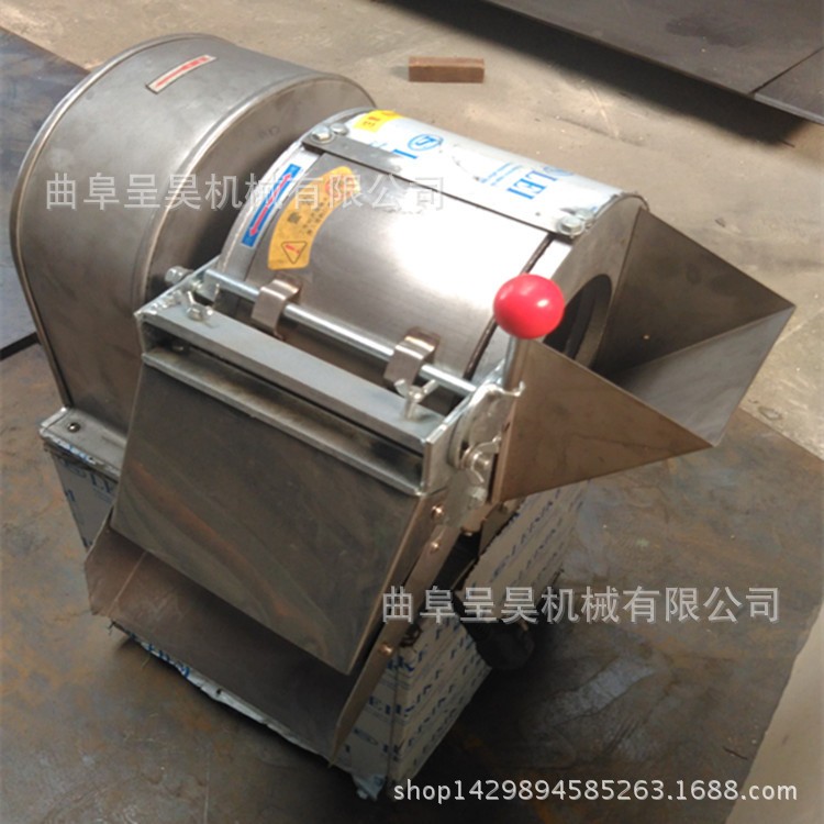 不锈钢离芯滚筒切薄土豆片机 一机多用切片切丝机 洋葱切片机便宜图5