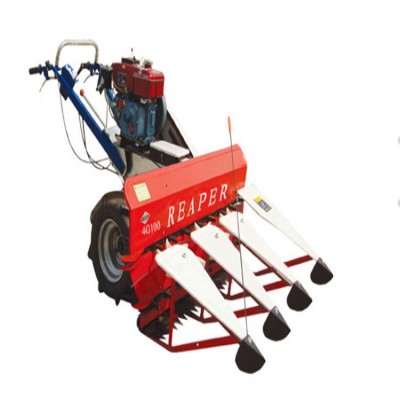 玉米秸秆割晒机 收割粉碎一体机图片 多功能稻麦割晒机价格