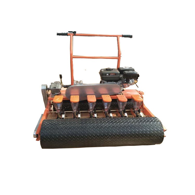 汽油10行播种机 手推人力香菜精播机 电瓶自走式播种机图2