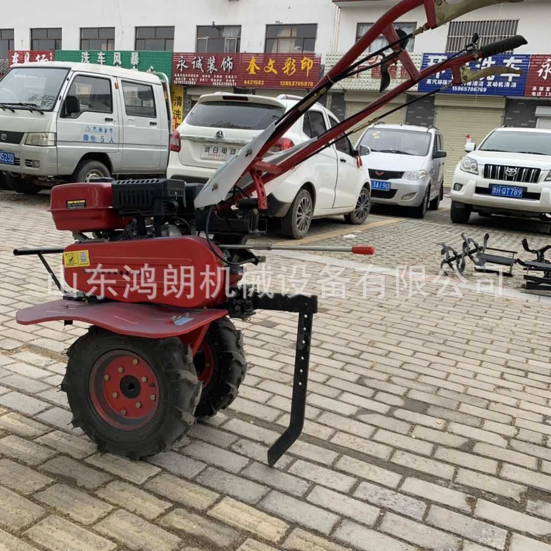 汽油两驱开沟翻地机 长春农用除草旋耕机 小型犁地微耕机图2