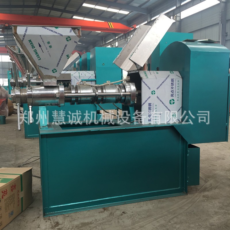 中型油坊螺旋榨油机 100型全自动橡胶籽榨油机 商用柑橘籽榨油机图3