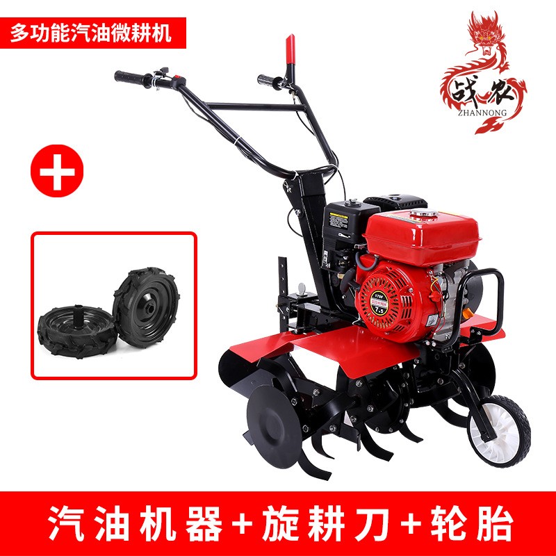 家用田园农用多功能汽油松土翻土机多功能土壤旋耕机微耕机定制图2