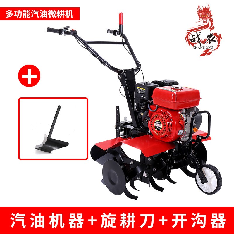 家用田园农用多功能汽油松土翻土机多功能土壤旋耕机微耕机定制图3