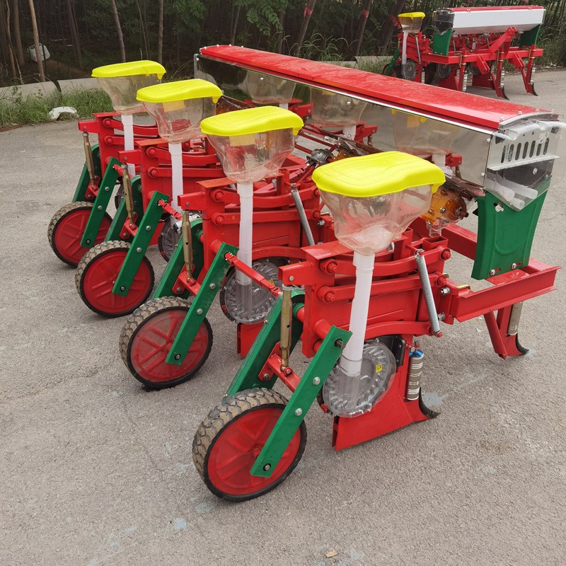 悬浮式玉米播种机 厂家 批量供应 玉米精播机拖拉机带大豆播种机图2