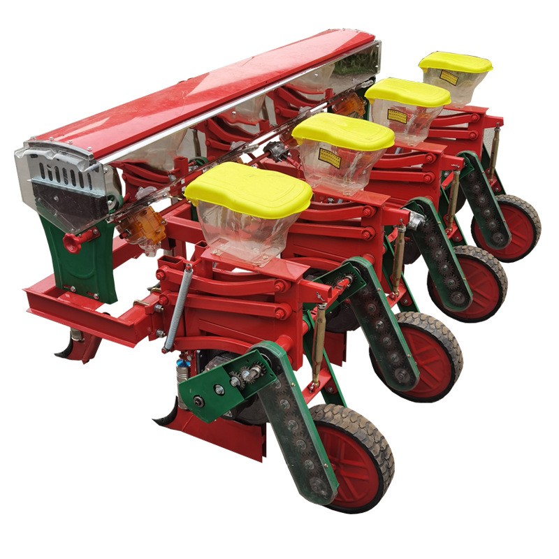 悬浮式玉米播种机 厂家 批量供应 玉米精播机拖拉机带大豆播种机图5