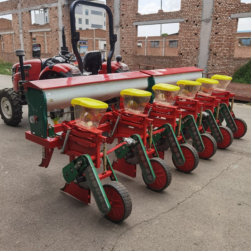 悬浮式玉米播种机 厂家 批量供应 玉米精播机拖拉机带大豆播种机图3