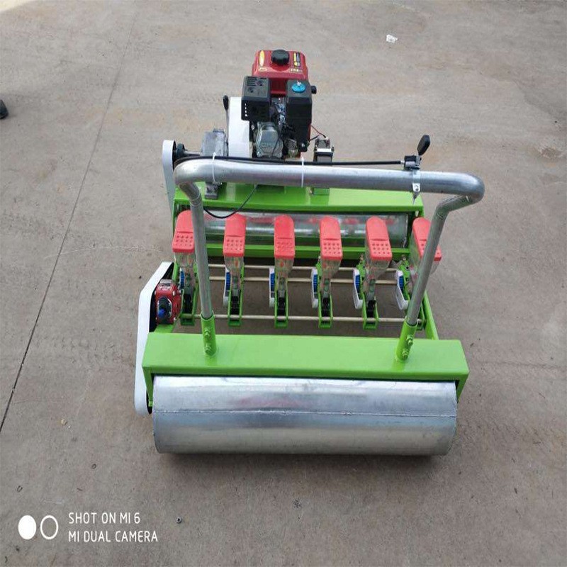 电动手推式四行蔬菜播种机 厂家直销量大优惠手推式蔬菜播种机图4