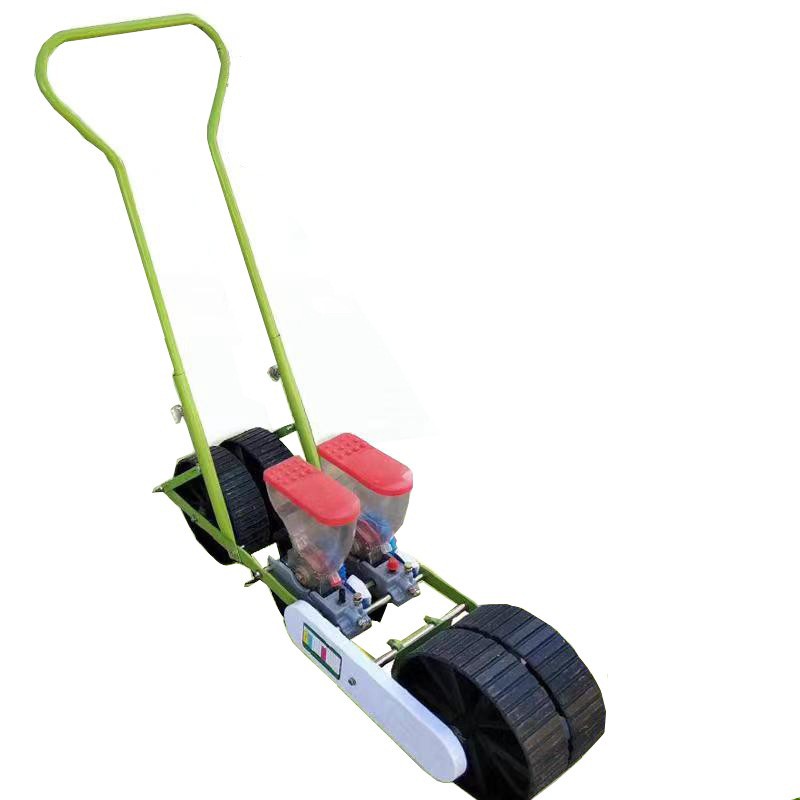 电动手推式四行蔬菜播种机 厂家直销量大优惠手推式蔬菜播种机图2