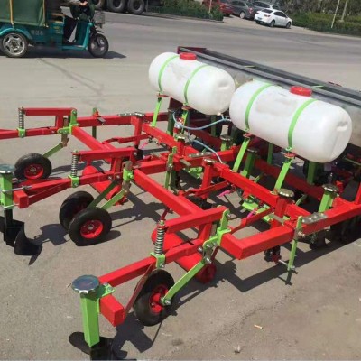 农用四轮拖拉机带花生种植机花生播种机双行四行六行花生精播机