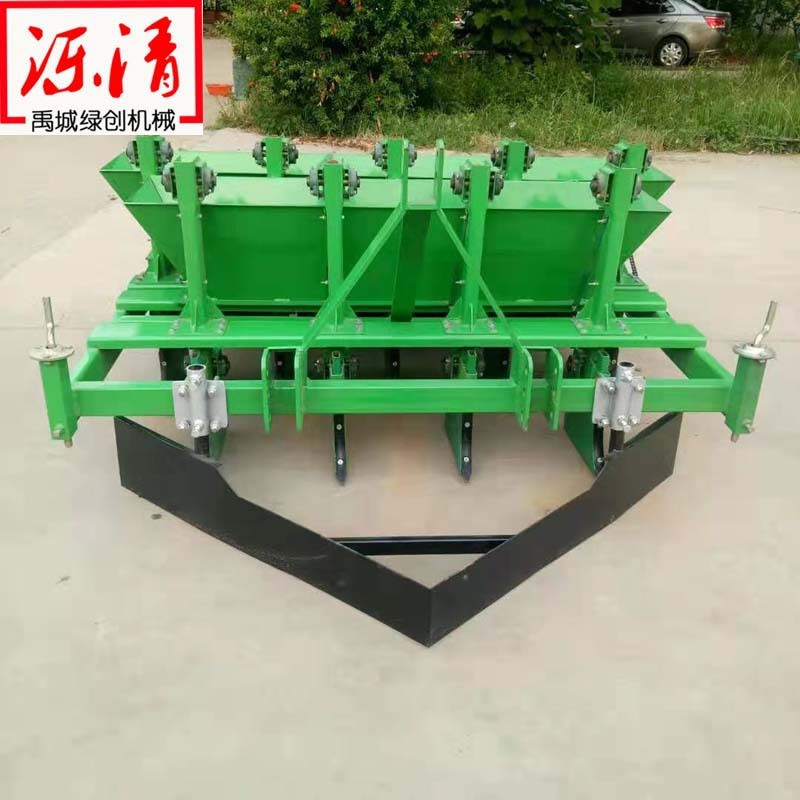 大蒜种植机蒜苗点种机9行平土板式大蒜播种机螺旋式桃胡精播机图2