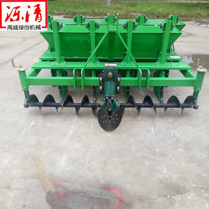 大蒜种植机蒜苗点种机9行平土板式大蒜播种机螺旋式桃胡精播机图4