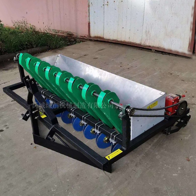 大蒜种植机大蒜播种机大蒜施肥播种机6行8行圆盘式大蒜播种机图2