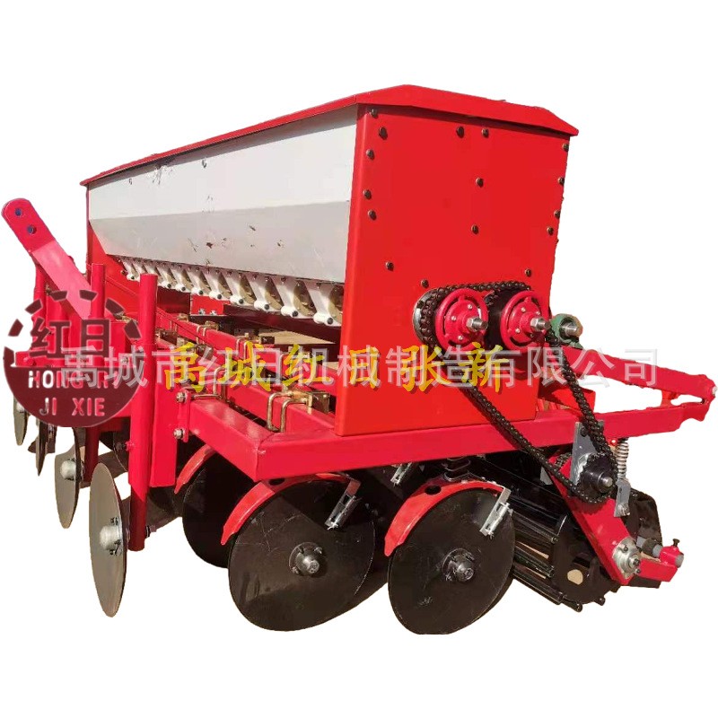 播种施肥一体机 12行小麦施肥播种一体机 燕麦施肥播种镇压一体机图4