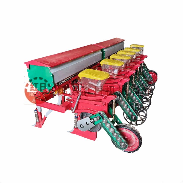悬浮式玉米播种机 4行精密玉米施肥播种机 拖拉机配套小麦播种机图3