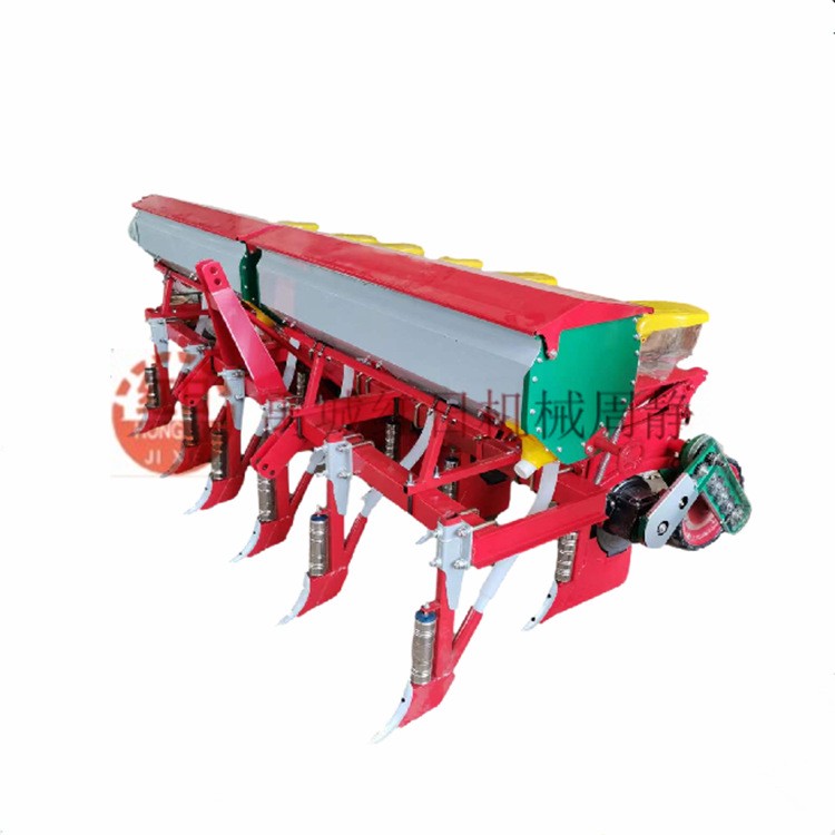 悬浮式玉米播种机 4行精密玉米施肥播种机 拖拉机配套小麦播种机图2