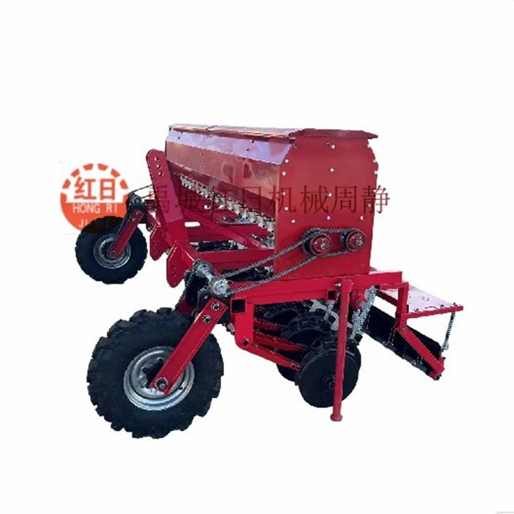 小粒种子蔬菜播种机 禹城红日农用小麦播种机 玉米施肥播种机