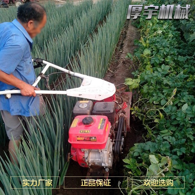 多功能四驱微耕机 山地果园旋耕锄草机 烤烟地起垄机图2