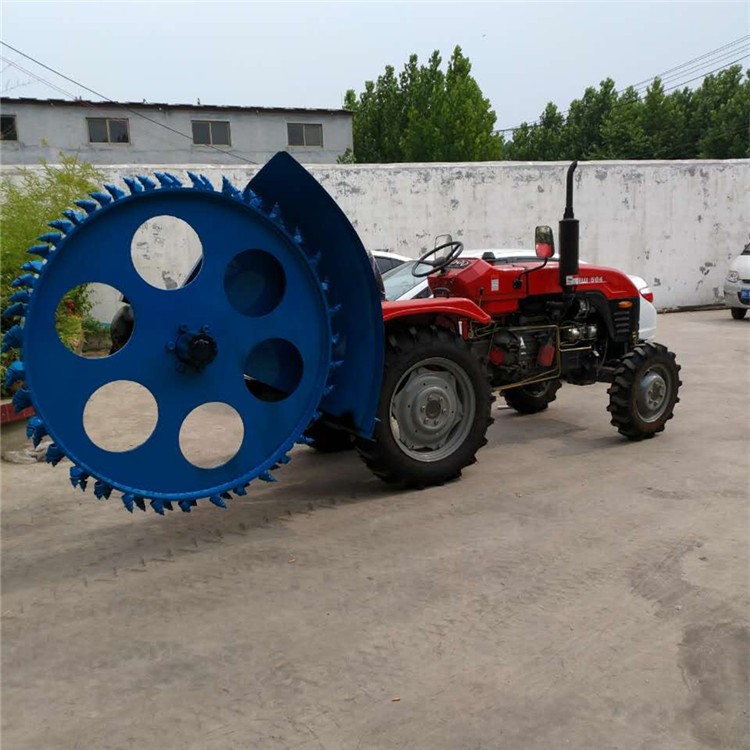 可定制圆盘式开沟机 混凝土路面埋管挖沟机 天然气管道开槽机图3