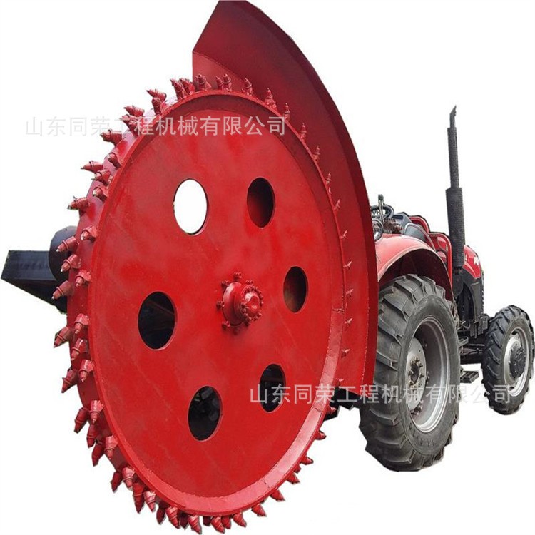 可定制圆盘式开沟机 混凝土路面埋管挖沟机 天然气管道开槽机图5