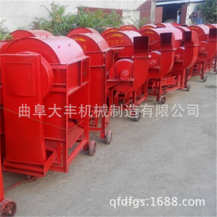 农村大豆脱粒机小麦水稻高粱谷子黄豆脱粒机 多功能打粒机图4