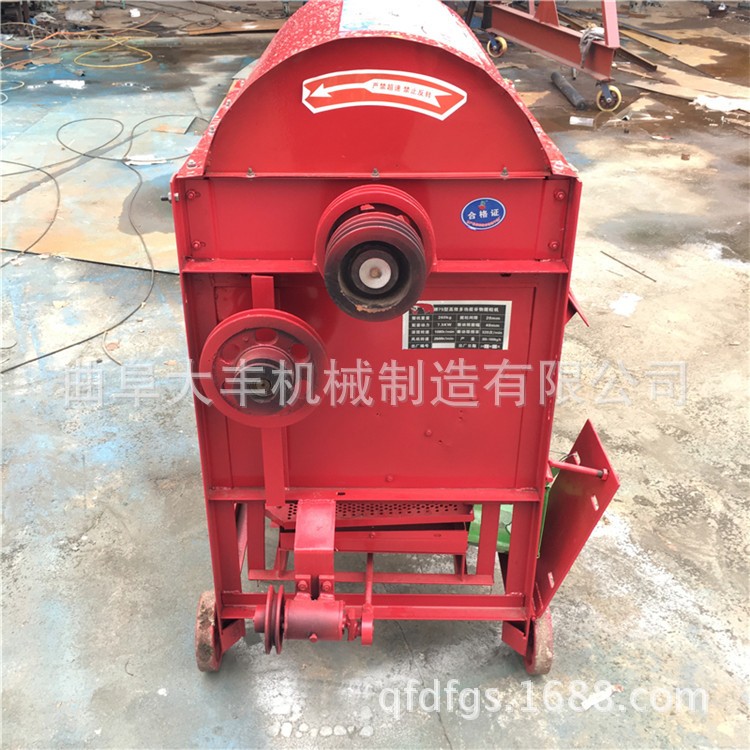 农村大豆脱粒机小麦水稻高粱谷子黄豆脱粒机 多功能打粒机图2