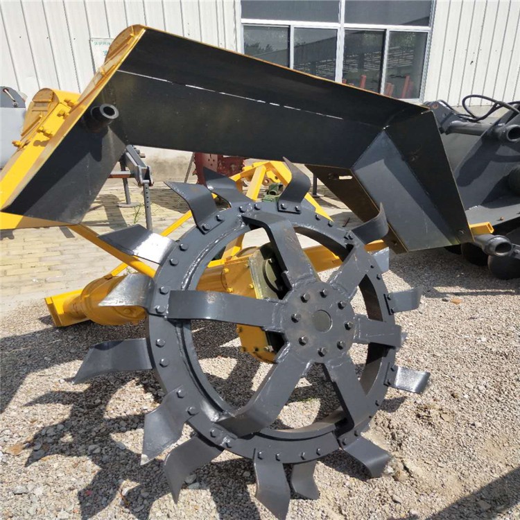 水渠开沟机 大型水渠开沟机 开沟机厂家上宽80cm下图5