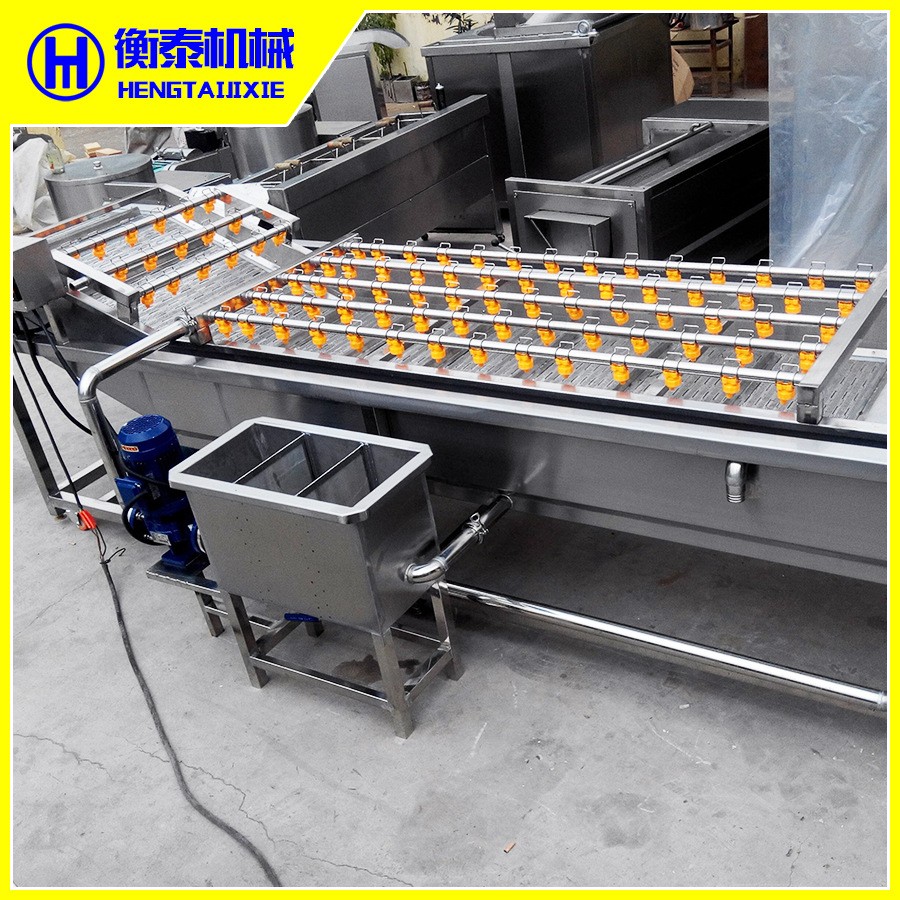 厂家供应蔬菜清洗机 腌制菜气泡清洗机 预制菜多功能喷淋 式洗菜机图4