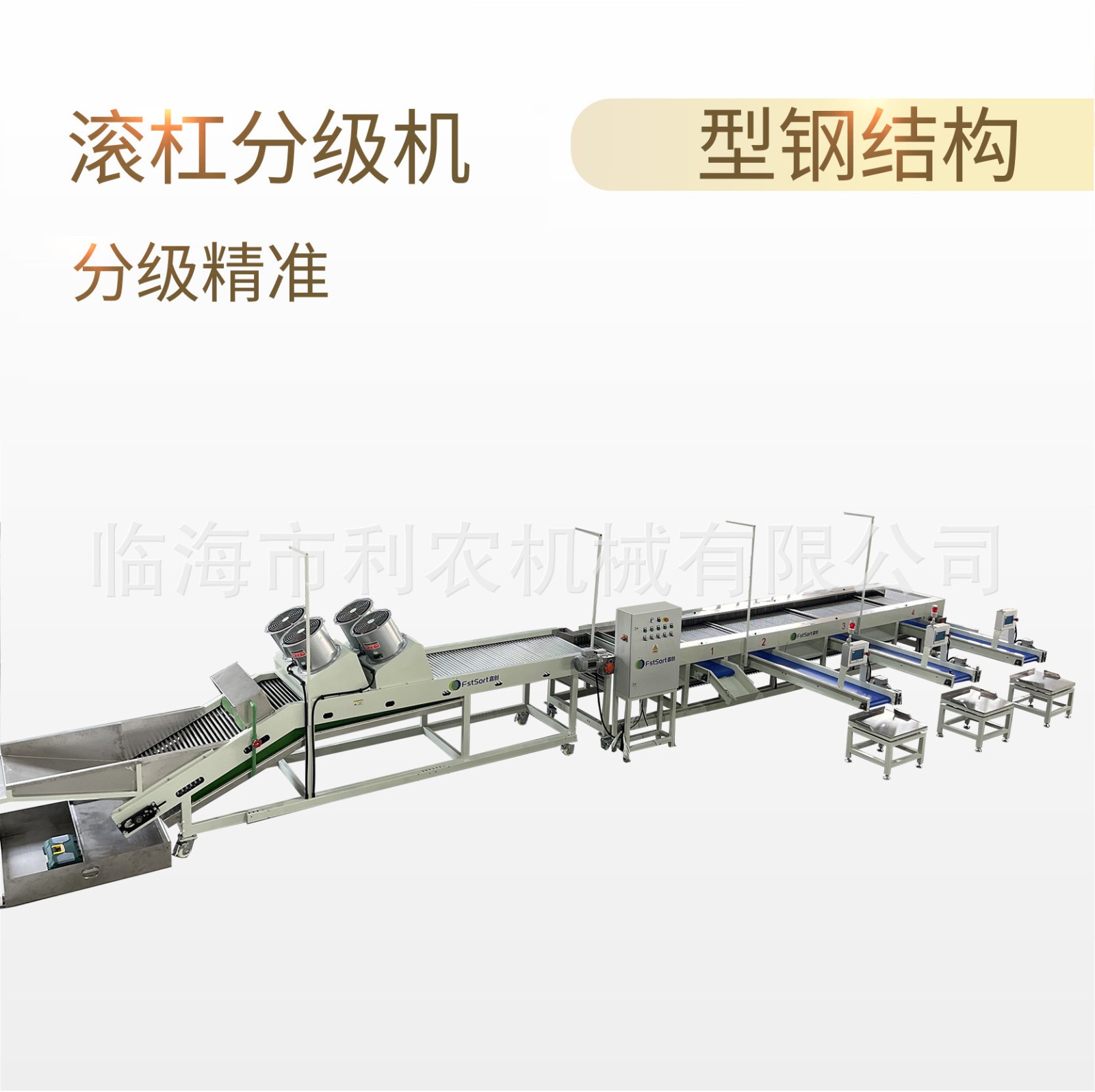 圣女果清洗称重分选机水果筛选机果蔬分选设备效率高产量大可调图3