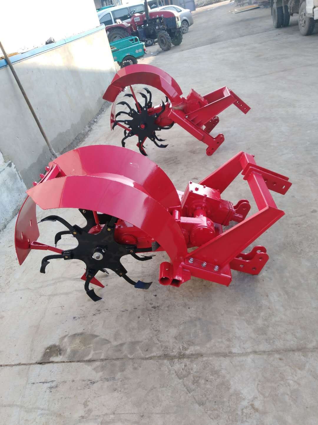 拖拉机配套侧置开沟机 果树施肥开沟机锄草开沟机器批发零售