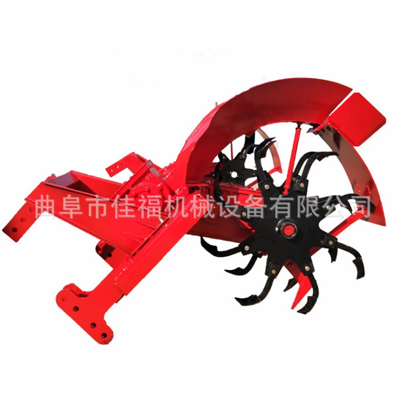 拖拉机配套侧置开沟机 果树施肥开沟机锄草开沟机器批发零售图5