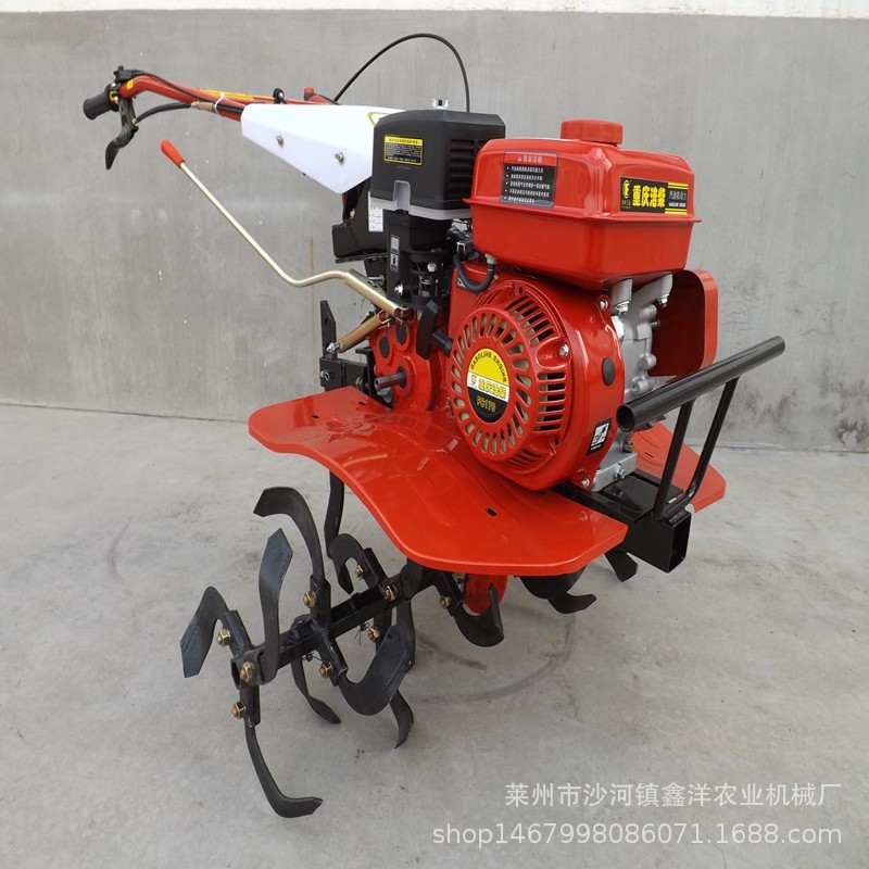 微耕机汽油微耕机小型松土机旋耕起垄除草开沟柴油耕地机厂家直销图3