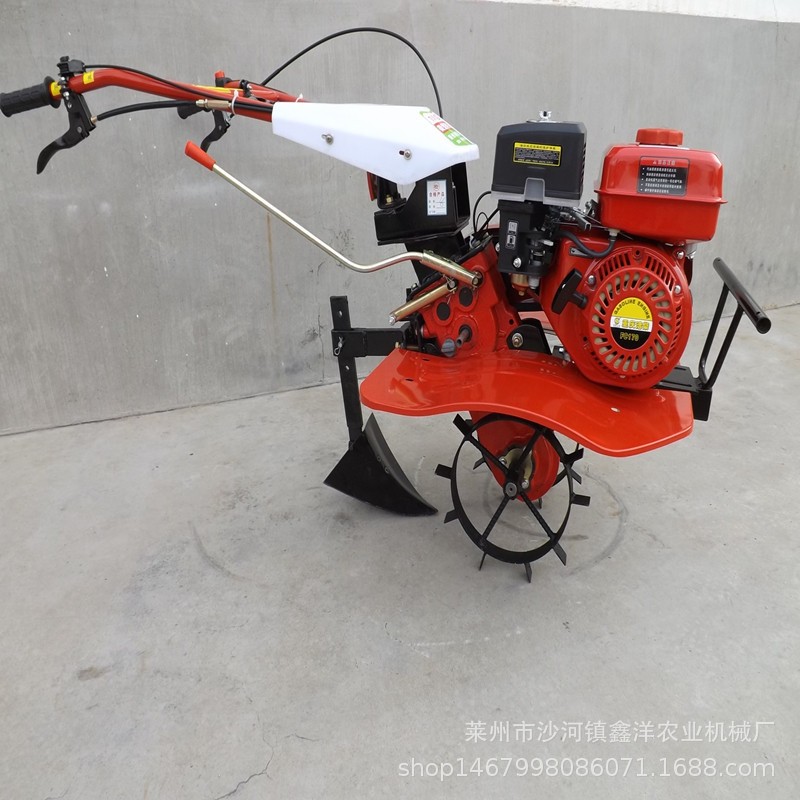 微耕机汽油微耕机小型松土机旋耕起垄除草开沟柴油耕地机厂家直销图4