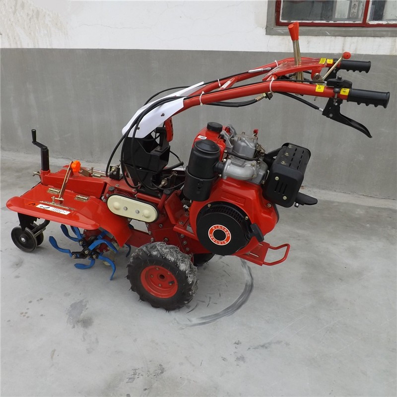 田园管理机 多功能开沟培土机 柴油旋耕机 大葱大姜开沟培土机图2