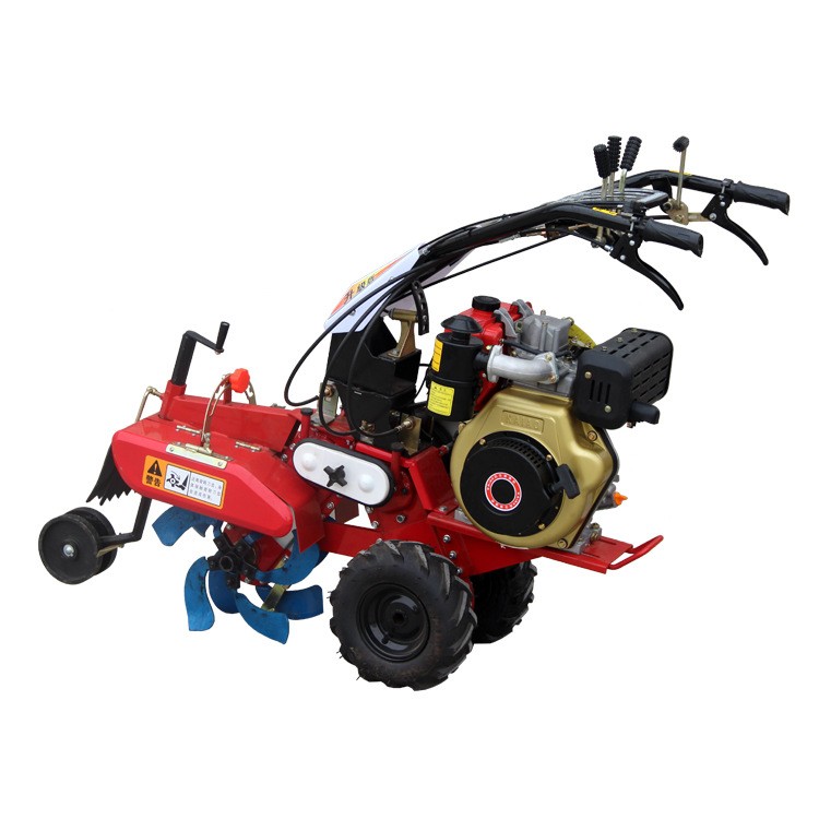 田园管理机 多功能开沟培土机 柴油旋耕机 大葱大姜开沟培土机图5