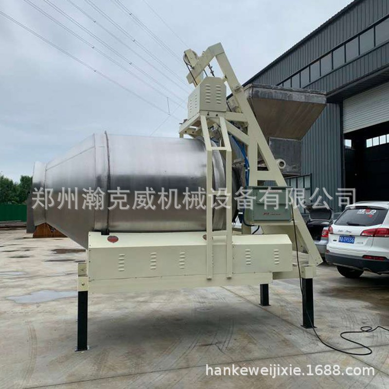 不锈钢滚筒式酱菜腌渍搅拌机 八宝粥茶叶加香烘干混料机 食品拌料图4