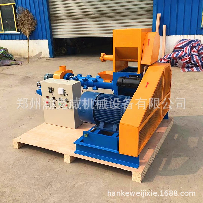 鱼饲料膨化机 五谷杂粮玉米膨化机 小型饲料颗粒机图5