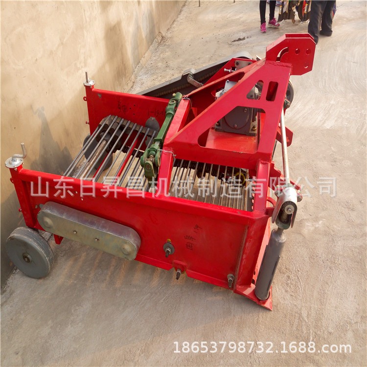 震动式土豆收获机手扶拖拉机带土豆收获机 链条式土豆收获机图3