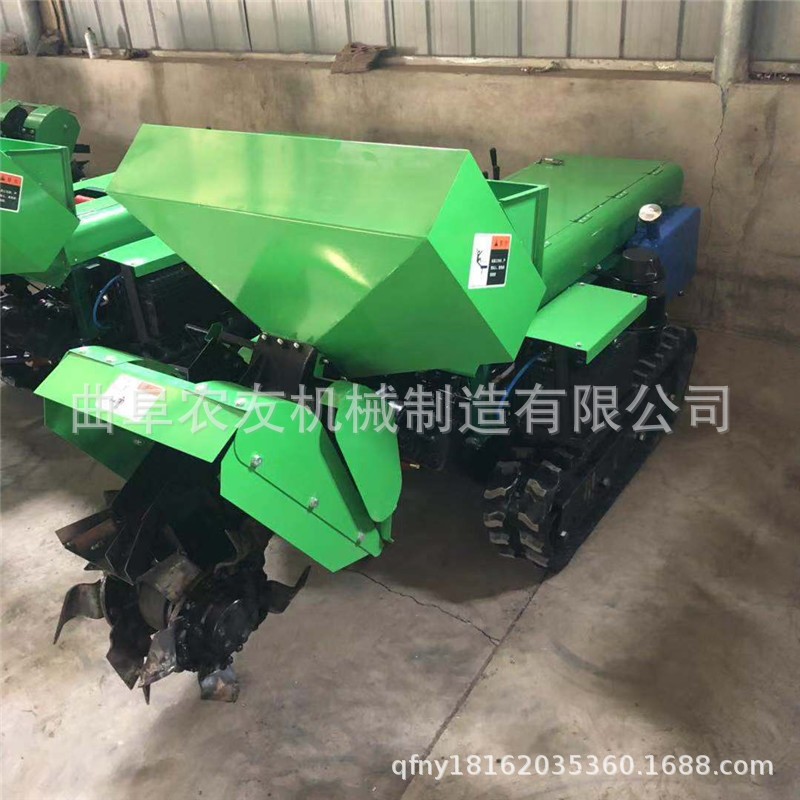 多功能履带微耕机厂家直供柴油多功能微耕机自走式施肥旋耕机图2